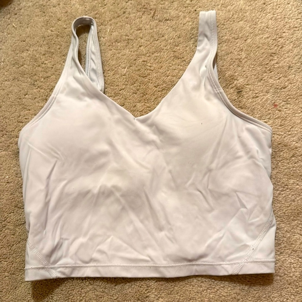 Lululemon dude crop top tank top